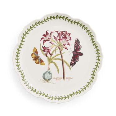 Botanic Garden  Lotus Blossom Dinner Plate, Mexican Lily Botanic Garden  Lotus Blossom Dinner Plate, Mexican Lily